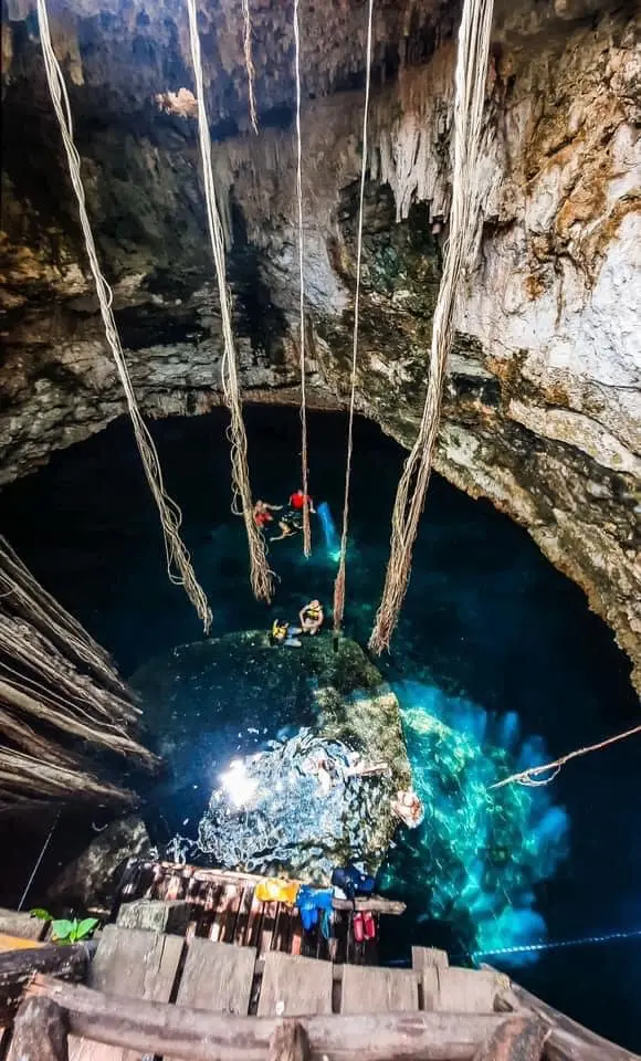 Cenote Haqcienda Kampepén en Homún