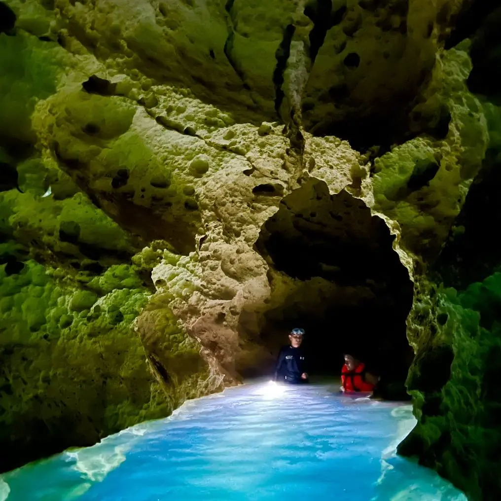 Cenote de Noche en San Antonio Homún