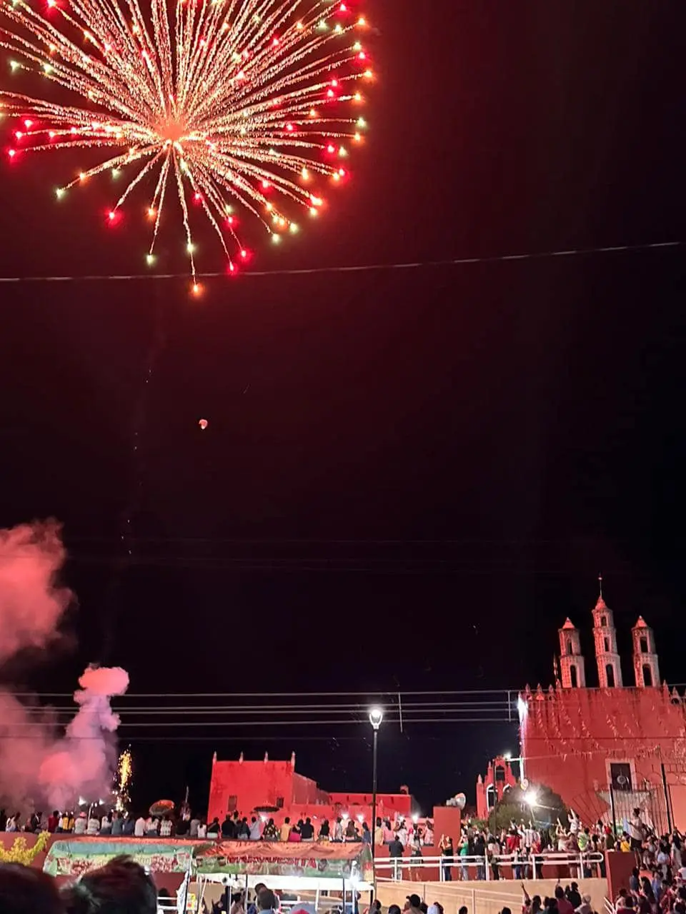 Fuegos artificiales Homú, Yucatán