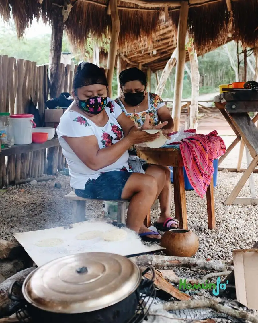 Gastronomia en Cenote Wolpoch