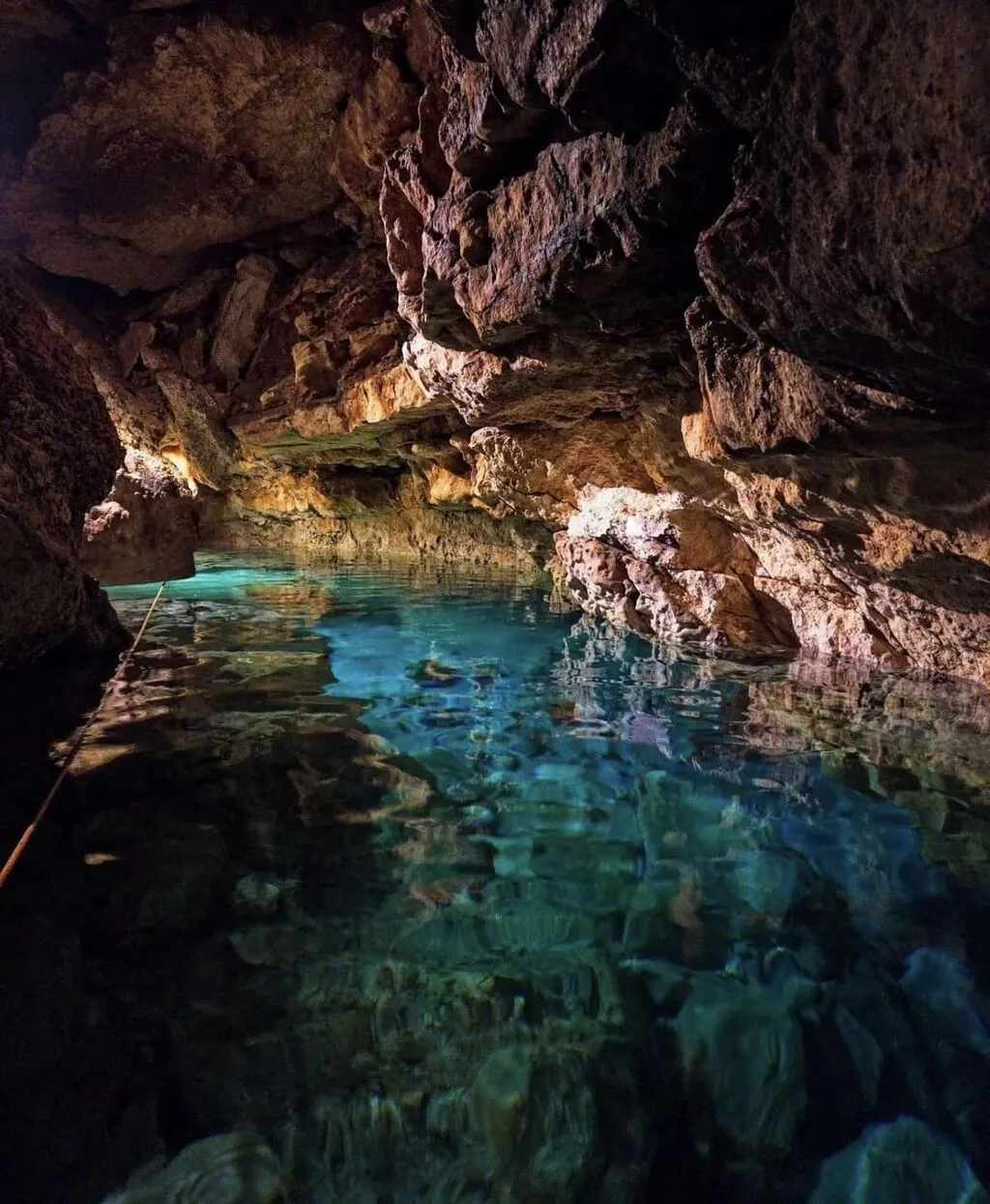 Tipo de Cenote Subterráneo o de Caverna