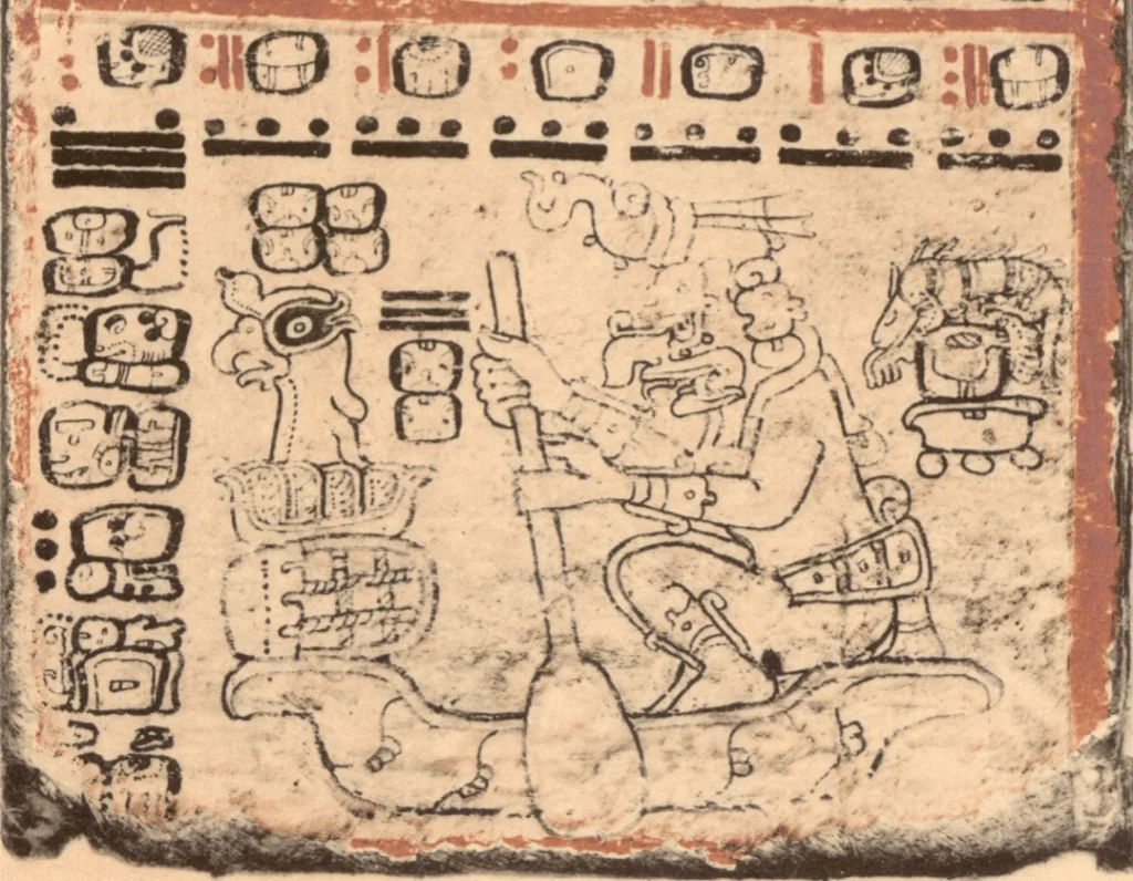 Chaac dios Maya de la lluvia 